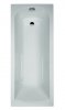 AQUAFORM - Wanna akrylowa prostokątna ARCLINE-2 biała 160x70x58 + stelaż  AQ.243-053120